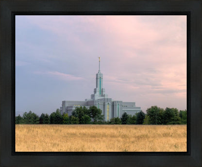 Mt. Timpanogos Utah Temple House of Worship Gallery Wrap