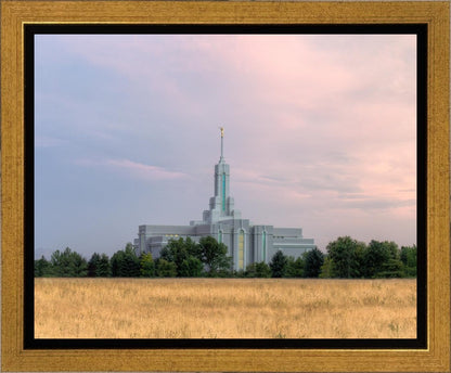 Mt. Timpanogos Utah Temple House of Worship Gallery Wrap