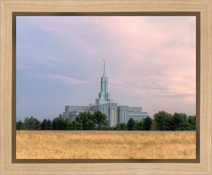 Mt. Timpanogos Utah Temple House of Worship Gallery Wrap
