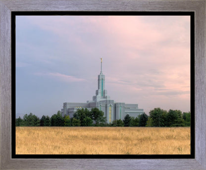 Mt. Timpanogos Utah Temple House of Worship Gallery Wrap