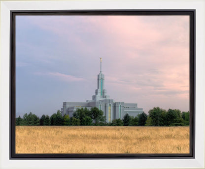 Mt. Timpanogos Utah Temple House of Worship Gallery Wrap