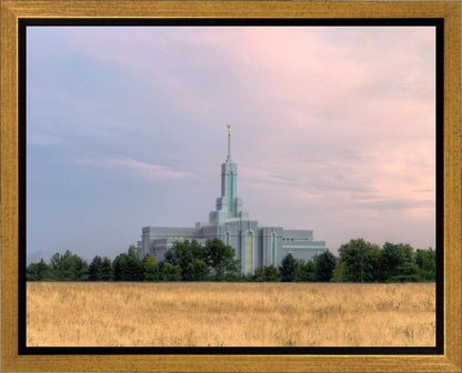Mt. Timpanogos Utah Temple House of Worship Gallery Wrap
