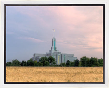 Mt. Timpanogos Utah Temple House of Worship Gallery Wrap