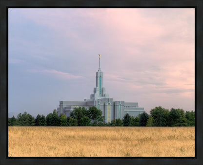 Mt. Timpanogos Utah Temple House of Worship Gallery Wrap