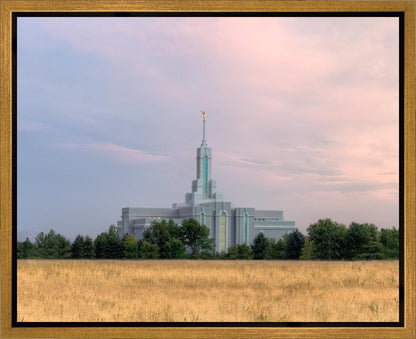 Mt. Timpanogos Utah Temple House of Worship Gallery Wrap