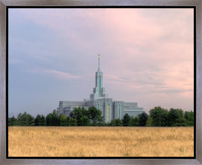 Mt. Timpanogos Utah Temple House of Worship Gallery Wrap