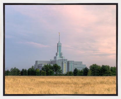 Mt. Timpanogos Utah Temple House of Worship Gallery Wrap