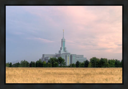 Mt. Timpanogos Utah Temple House of Worship Gallery Wrap