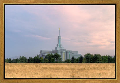Mt. Timpanogos Utah Temple House of Worship Gallery Wrap