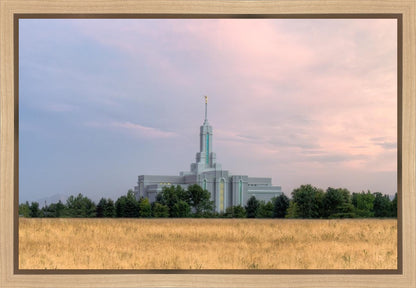 Mt. Timpanogos Utah Temple House of Worship Gallery Wrap