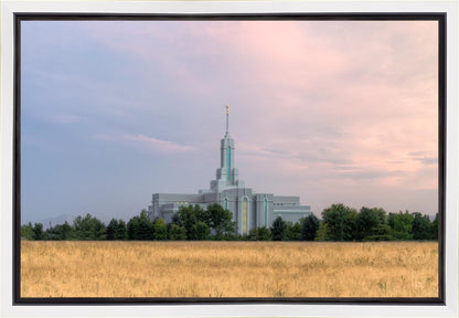 Mt. Timpanogos Utah Temple House of Worship Gallery Wrap