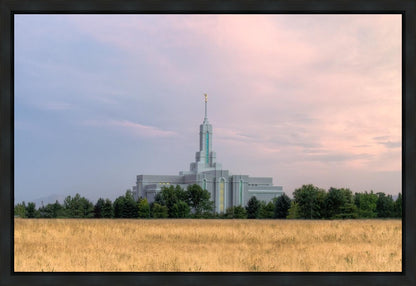 Mt. Timpanogos Utah Temple House of Worship Gallery Wrap