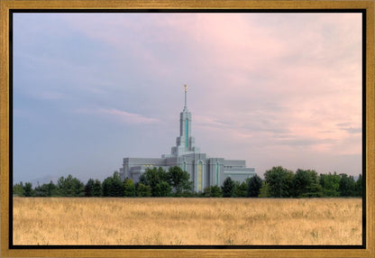 Mt. Timpanogos Utah Temple House of Worship Gallery Wrap