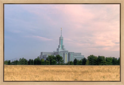 Mt. Timpanogos Utah Temple House of Worship Gallery Wrap