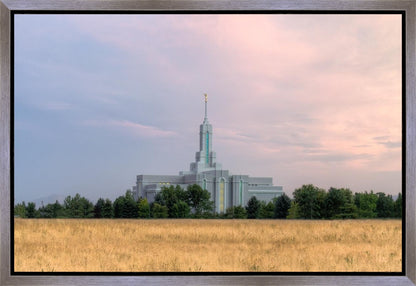 Mt. Timpanogos Utah Temple House of Worship Gallery Wrap
