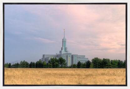Mt. Timpanogos Utah Temple House of Worship Gallery Wrap