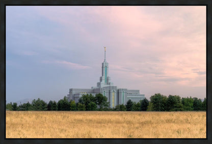 Mt. Timpanogos Utah Temple House of Worship Gallery Wrap