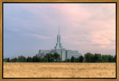 Mt. Timpanogos Utah Temple House of Worship Gallery Wrap