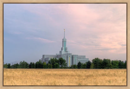 Mt. Timpanogos Utah Temple House of Worship Gallery Wrap