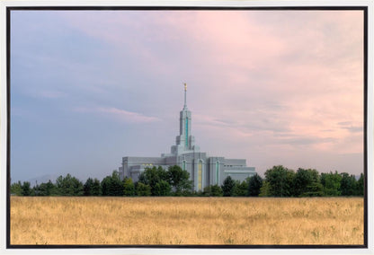 Mt. Timpanogos Utah Temple House of Worship Gallery Wrap