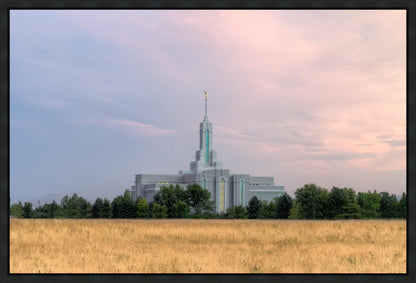 Mt. Timpanogos Utah Temple House of Worship Gallery Wrap