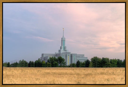 Mt. Timpanogos Utah Temple House of Worship Gallery Wrap