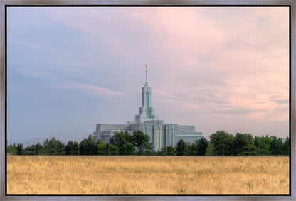Mt. Timpanogos Utah Temple House of Worship Gallery Wrap