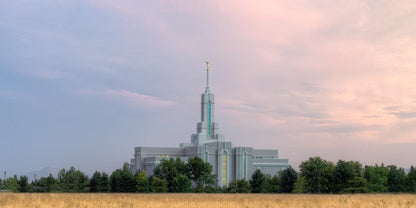 Mt. Timpanogos Utah Temple House of Worship Gallery Wrap