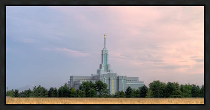 Mt. Timpanogos Utah Temple House of Worship Gallery Wrap