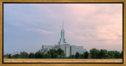 Mt. Timpanogos Utah Temple House of Worship Gallery Wrap