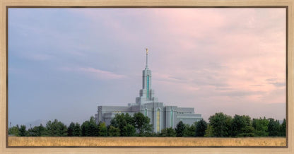 Mt. Timpanogos Utah Temple House of Worship Gallery Wrap