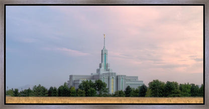 Mt. Timpanogos Utah Temple House of Worship Gallery Wrap