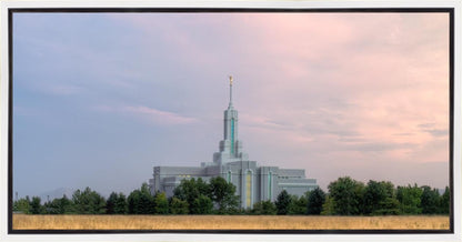 Mt. Timpanogos Utah Temple House of Worship Gallery Wrap