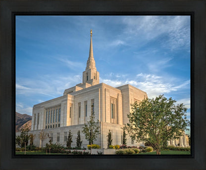 Ogden Utah Temple Place of Holiness Gallery Wrap