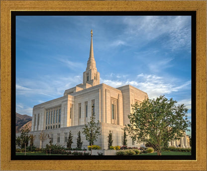 Ogden Utah Temple Place of Holiness Gallery Wrap
