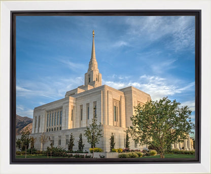 Ogden Utah Temple Place of Holiness Gallery Wrap