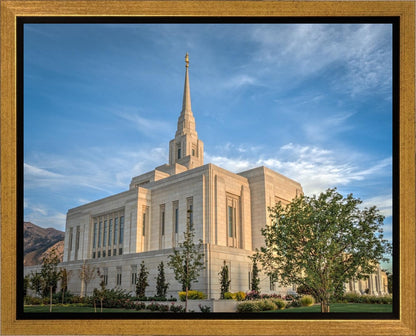 Ogden Utah Temple Place of Holiness Gallery Wrap