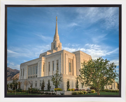 Ogden Utah Temple Place of Holiness Gallery Wrap