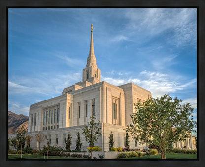 Ogden Utah Temple Place of Holiness Gallery Wrap