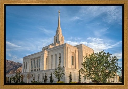 Ogden Utah Temple Place of Holiness Gallery Wrap