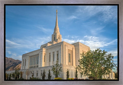 Ogden Utah Temple Place of Holiness Gallery Wrap