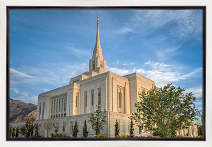 Ogden Utah Temple Place of Holiness Gallery Wrap
