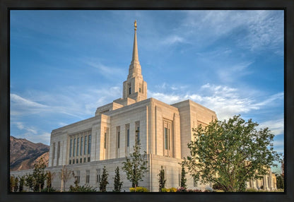 Ogden Utah Temple Place of Holiness Gallery Wrap