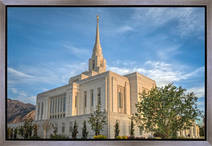 Ogden Utah Temple Place of Holiness Gallery Wrap