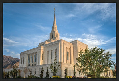 Ogden Utah Temple Place of Holiness Gallery Wrap