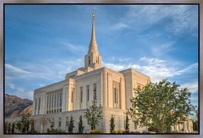 Ogden Utah Temple Place of Holiness Gallery Wrap