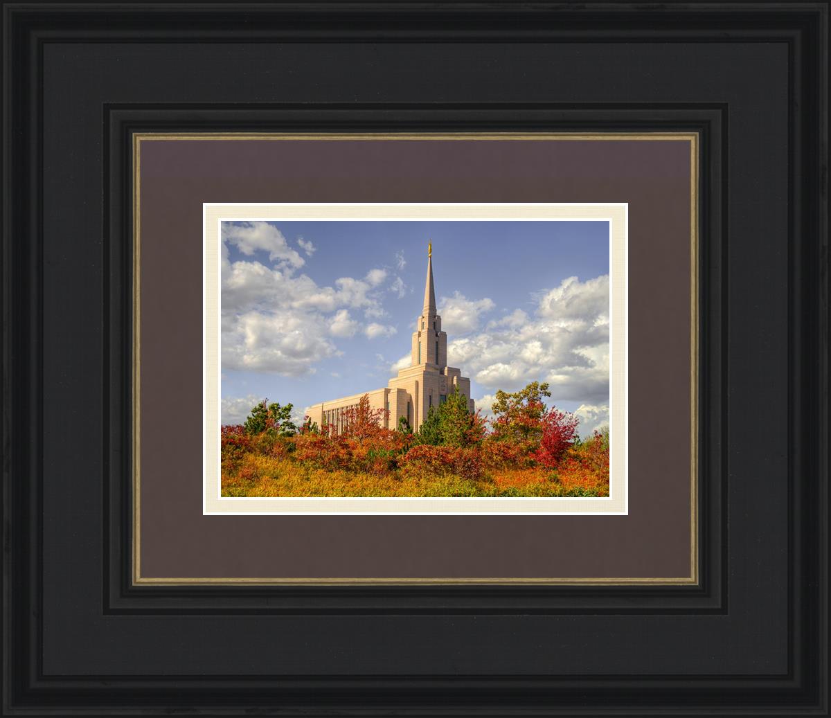 Oquirrh Mtn. Utah Temple Fall Colors