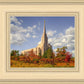 Oquirrh Mtn. Utah Temple Fall Colors
