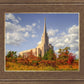Oquirrh Mtn. Utah Temple Fall Colors
