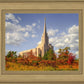 Oquirrh Mtn. Utah Temple Fall Colors